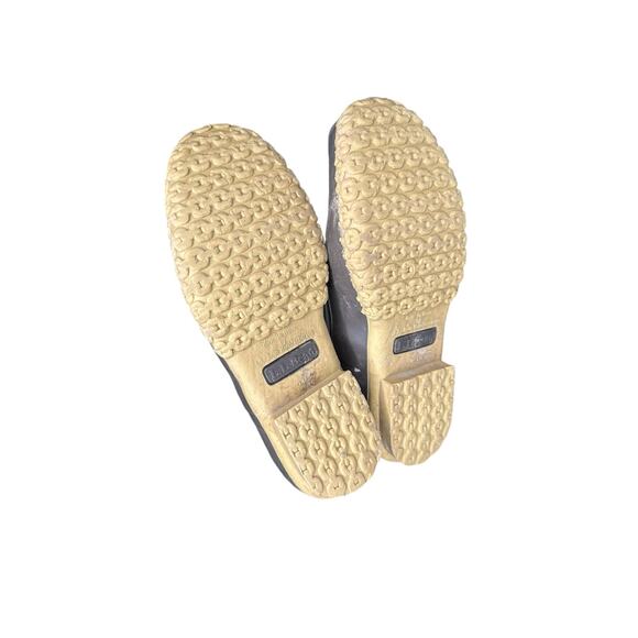 L.L. Bean Waterproof Gorpcore Rubber Bean Boots Size Women's 8 Missing Insoles - Picture 9 of 10